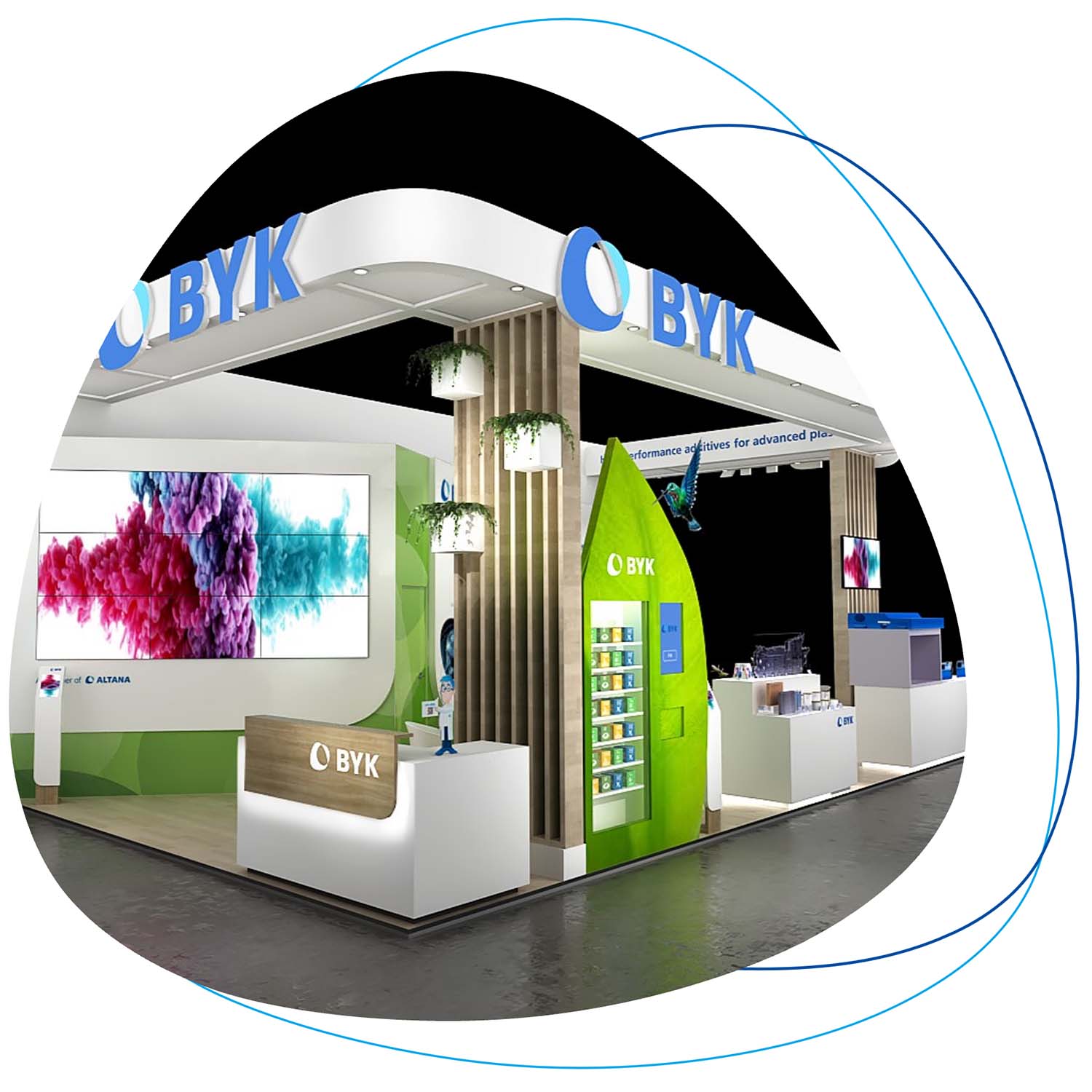 BYK booth at Chinaplas 2024