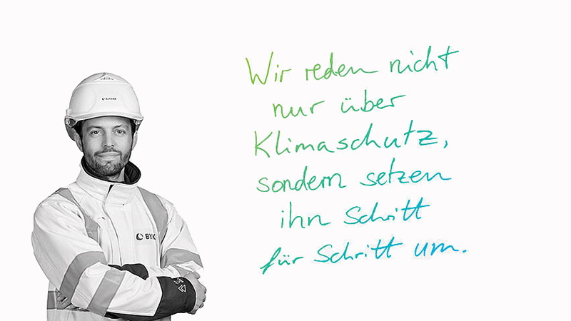 Wir reden nicht nur über Klimaschutz, sondern setzen ihn Schritt für Schritt um.