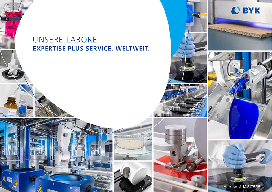 Broschüre Unsere Labore