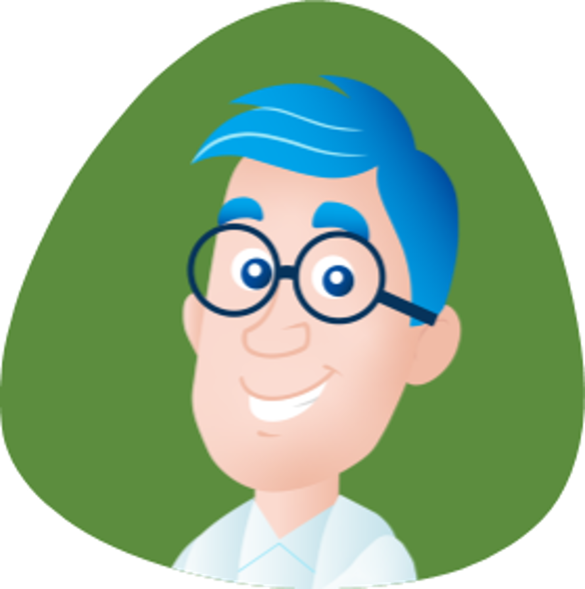 Dr. Addy on green background